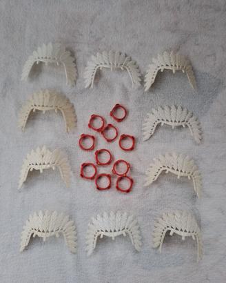 playmobil 10X copricapo capo indiano