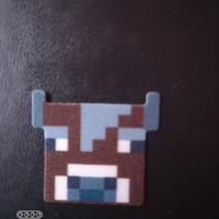 mucca stiker minecraft 