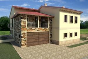 Villa di 130 m² con 5 locali e box auto doppio a V