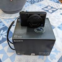 Fotocamera Sony RX 100 Mark I-sensore da 1 pollice