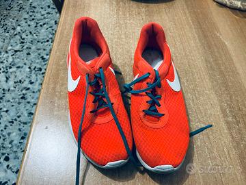 Scarpe Nike run corsa 43 arancione