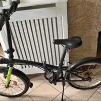 bicicletta pieghevole Btwin ruote da 20 polici 