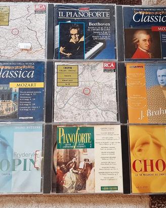 Piccolo Lotto 9 CD musica classica – Mozart Chopin