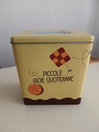 Scatola di latta Mulino Bianco - "Piccole Gioie Qu
