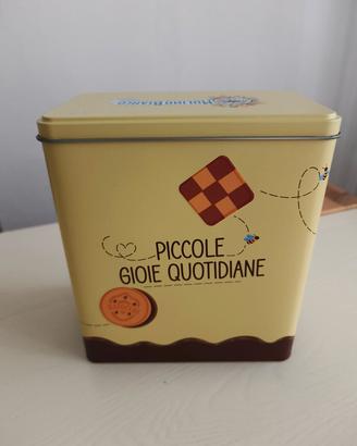 Scatola di latta Mulino Bianco - "Piccole Gioie Qu