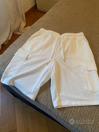 bermuda bianche in cotone
