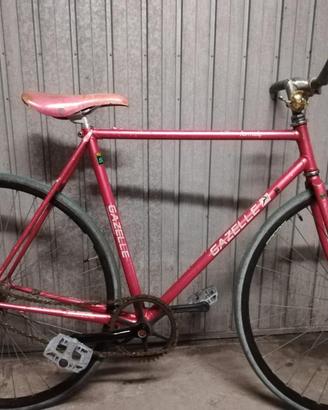 Bici da corsa vintage telaio Gazzelle taglia S