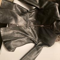 Giubbotto pelle Zara donna