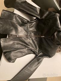 Giubbotto pelle Zara donna