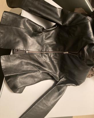 Giubbotto pelle Zara donna