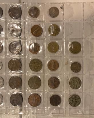 Collezione  intera monete storiche italiane