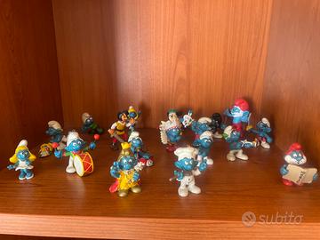 Puffi originali da collezione