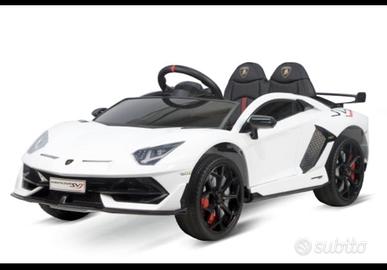 Auto elettrica bambini Lamborghini Aventador SVJ