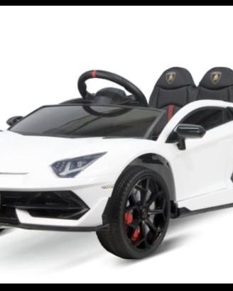 Auto elettrica bambini Lamborghini Aventador SVJ