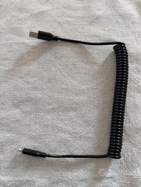 Cavetto Usb - Lightning a spirale