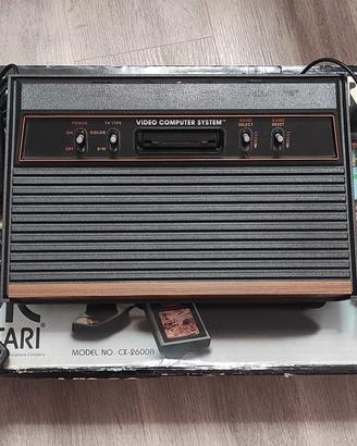 Console Atari CX2600A controller e giochi