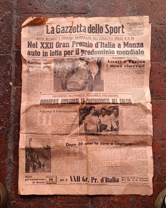 Foglio gazzetta dello sport