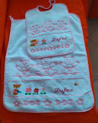 Bavaglino personalizzato con nome