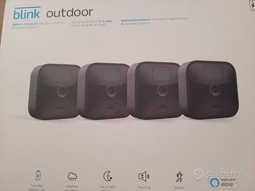 Blink Outdoor - 4 Telecamere + Modulo Sync