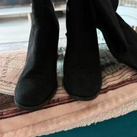 Stivale camoscio nero n.41