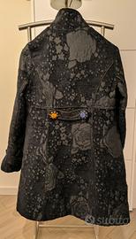 Cappotto donna nero Swett Miss