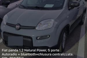 Fiat panda 1.2 natural power 5 porte