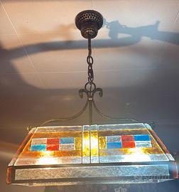 Lampadario in vetro di Murano