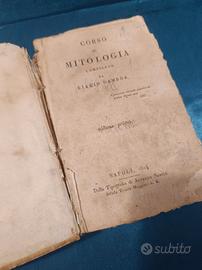Corso di Mitologia Biagio Gamboa 1824 Napoli Libro