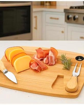 🧀 Set Formaggi in Bamboo Cheffinger