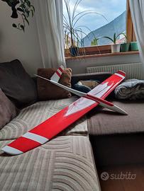 aeromodello aliante gilette 1