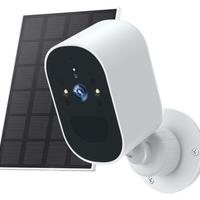 2 Telecamere wifi con pannello solare 