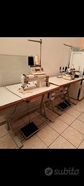2 Macchine da cucire industriali juki