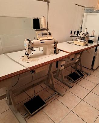 2 Macchine da cucire industriali juki