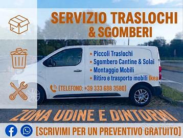 Servizio Traslochi e  Montaggi  Udine