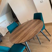 Tavolo rotondo allungabile