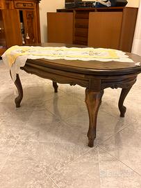 Tavolino da salotto in vero legno
