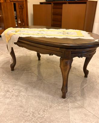 Tavolino da salotto in vero legno