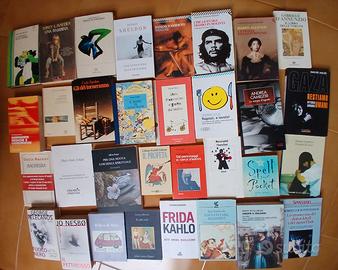 Sconto Lotto 86 libri usati di generi assortiti