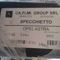 specchietto dx astra j 5 fili