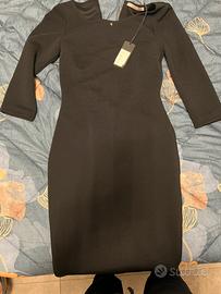 Vestito Guess longhette nero a mezzamanica