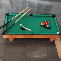 Biliardo da tavolo 82x41 cm completo di accessori