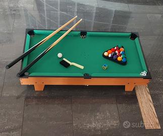 Biliardo da tavolo 82x41 cm completo di accessori