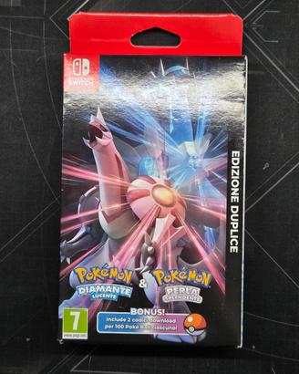 Pokémon Diamante e Perla Edizione Duplice Switch 