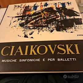 cofanetto vinili e libro ciaikovski