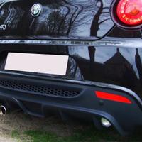 Diffusore posteriore racing alfa romeo mito abs