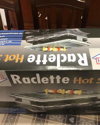 Raclette Exclusive 8 persone piastra e pietra