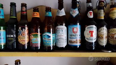 collezione di RARE bott di birra (vuote)