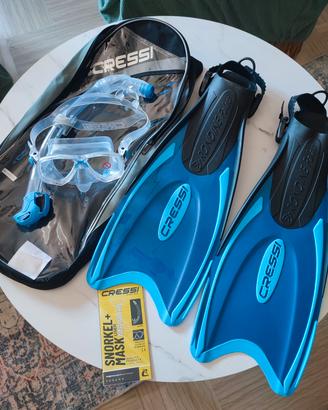 Set da snorkeling Palau Marea taglia L XL adulti 