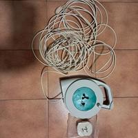 Avvolgicavo telefonico 15 m Fanton