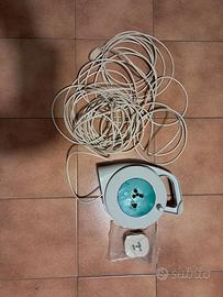 Avvolgicavo telefonico 15 m Fanton